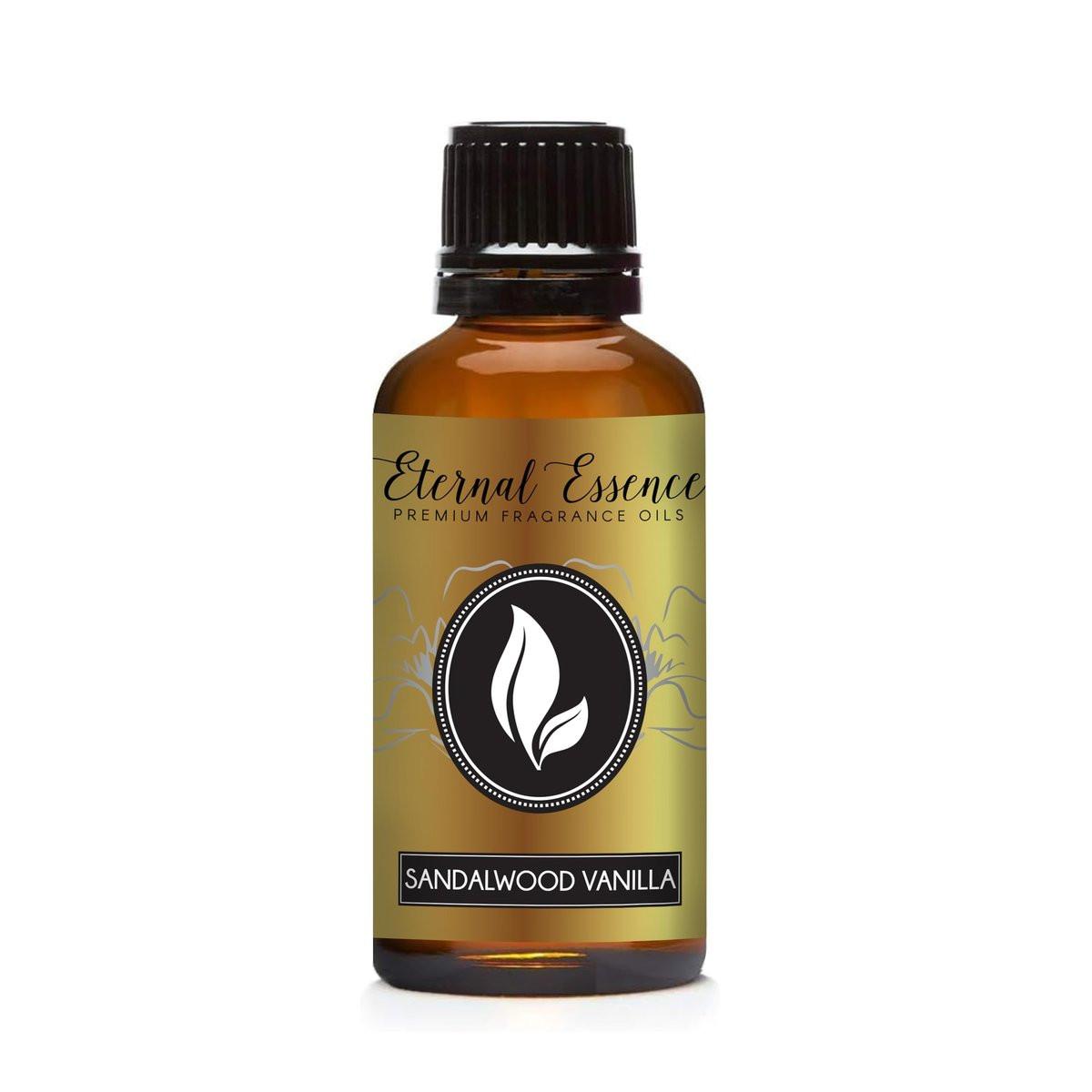 Eternal Essence Oils Sandelholz Vanille 30 ml Premium Duftöl – für Kerzen-, Seifenherstellung, Aromatherapie, Diffuser, Haushalt & Luftbefeuchter