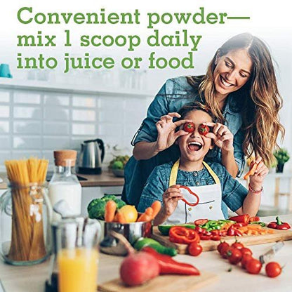Garden of Life Kids Multivitamin Pulver – Tägliche Vitamine & Mineralien für Kleinkinder & Kinder – Bio Multi-Pulver mit 15 Vitamin C, D3, Zink für gesundes Wachstum – Glutenfrei – 30-Tage-Vorrat