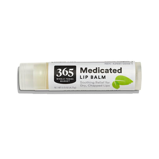 365 by Whole Foods Market Medizinal-Lippenbalsam, beruhigende Linderung für trockene, rissige Lippen, 4,25 g