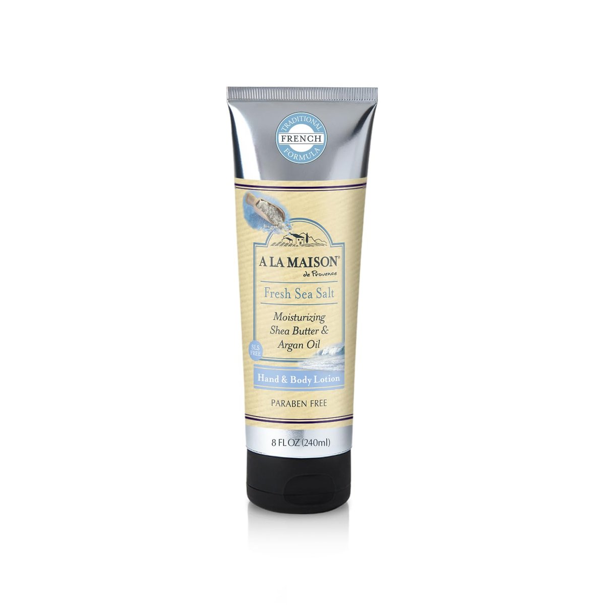 A LA MAISON Lotion - Frisches Meersalz - 237 ml, Silber