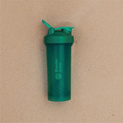 BlenderBottle Classic V2 Shaker Flasche – 20 Unzen, Smaragdgrün – Ideal für Proteinshakes & Pre-Workout