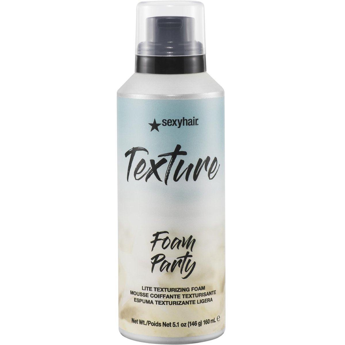 SexyHair Texture Foam Party Lite Texturizing Schaum, 5,2 Unzen