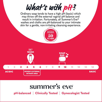 Summer's Eve Blissful Escape Tägliches Erfrischendes Ganzkörper-Femininwaschgel, Geruchsentfernung, pH-ausgeglichen, 15 Fl Oz (3er-Pack)