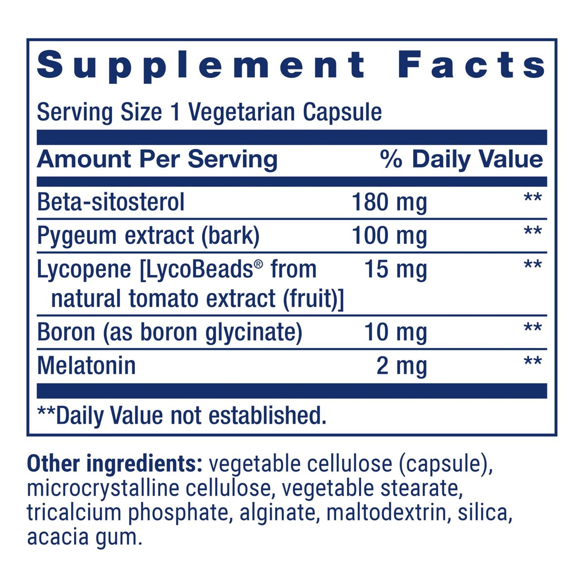 Life Extension Men's Bladder Support – 30 Kapseln für nächtliche Ruhe, Prostatagesundheit & gesunde Schlafmuster