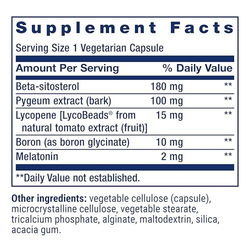 Life Extension Men's Bladder Support – 30 Kapseln für nächtliche Ruhe, Prostatagesundheit & gesunde Schlafmuster