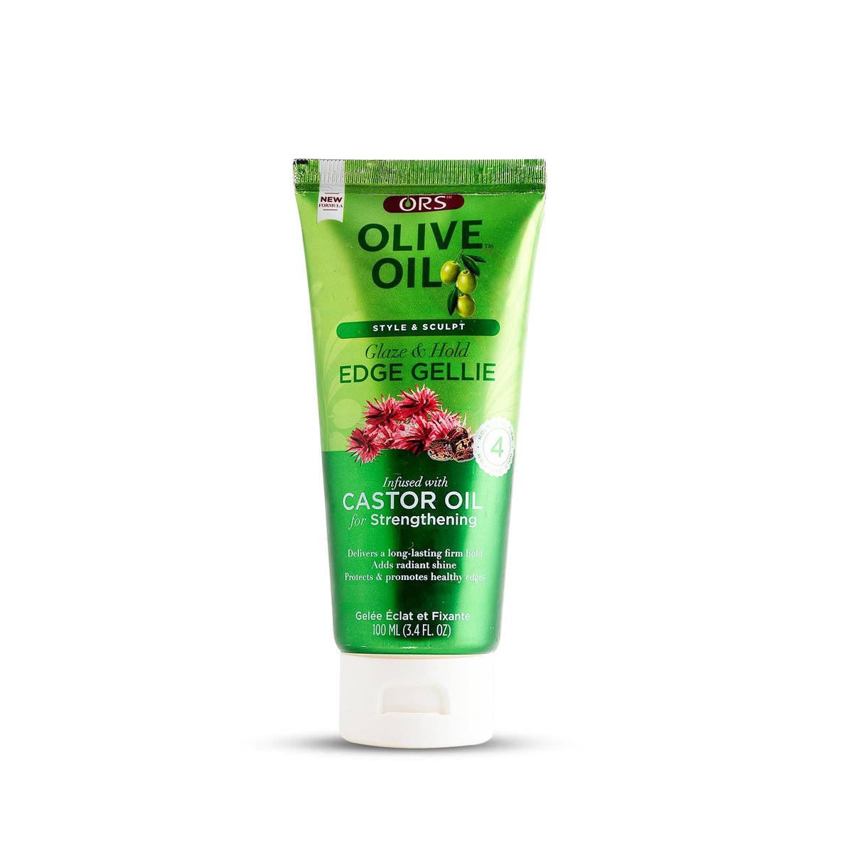 ORS Style & Sculpt Edge Gellie mit Rizinusöl zur Stärkung 3,5 Unzen