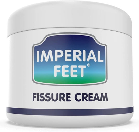 2-in-1 Fußcreme für trockene, rissige Fersen – XL Fußpflegecreme für trockene Füße – Geeignet für Diabetiker – Von Profis verwendet