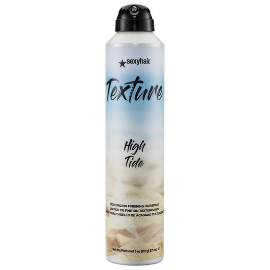 SexyHair Texture High Tide Texturierender Finishing Haarspray, 237 ml | Erhält natürlichen Glanz | Bis zu 24 Stunden Feuchtigkeitsresistenz | Alle Haartypen