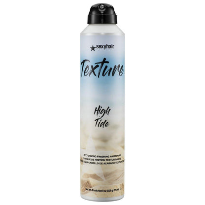 SexyHair Texture High Tide Texturierender Finishing Haarspray, 237 ml | Erhält natürlichen Glanz | Bis zu 24 Stunden Feuchtigkeitsresistenz | Alle Haartypen