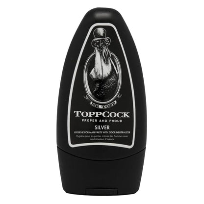 Classic ToppCock Silver Ball Deodorant Gel für Männer – Leave-On Geruchskontrolle für Leisten- und Intimbereiche – Anti-Chafing-Komfort & lang anhaltende Frische – 3,02 oz