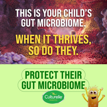 Culturelle Daily Probiotikum für Kinder + Vegane Ballaststoff-Gummis (ab 3 Jahren) 30 Stück Beeren-Geschmack – Probiotika für Verdauungsgesundheit & Immununterstützung plus Vitamin C für Kinder