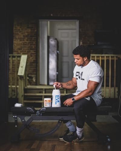 Evlution Nutrition HYDRAMINO Kompletter Hydratations-Multiplikator - Alle 6 Elektrolyte, Vitamin C & B, Aminosäuren, Kokoswasser, Orange Mango - 30 Portionen