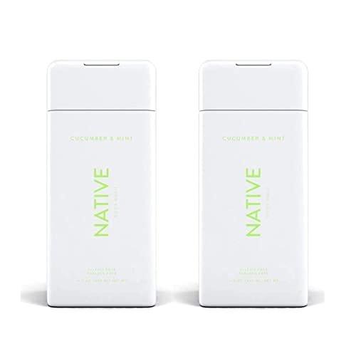 Native Gurken- und Minze Duschgel 2 x 11,5 Flaschen (23 Fl Oz Gesamt)