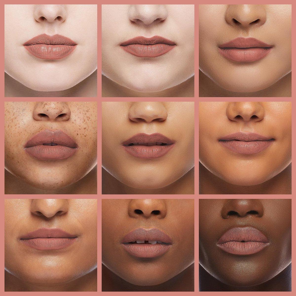 KYLIE Cosmetics Lip Kit - Bare - Flüssiger Lippenstift und Lippenkonturenstift, matt