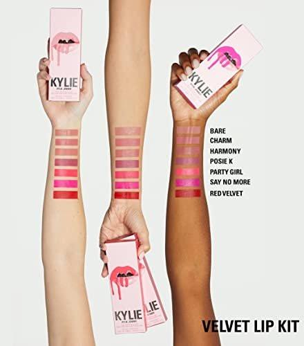 KYLIE Cosmetics Lip Kit - Bare - Flüssiger Lippenstift und Lippenkonturenstift, matt