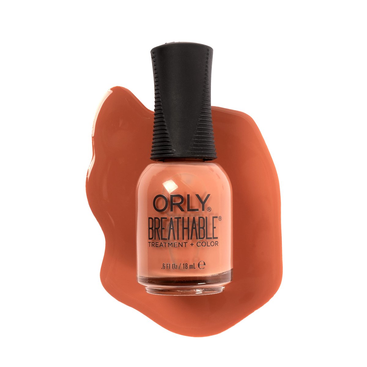 Orly Nagellack 'Sunkissed' | Sanfter Terrakotta-Creme Nagellack aus der FLAWLESS Breathable Kollektion | Nagelbehandlung + Farbe 0,6 fl oz