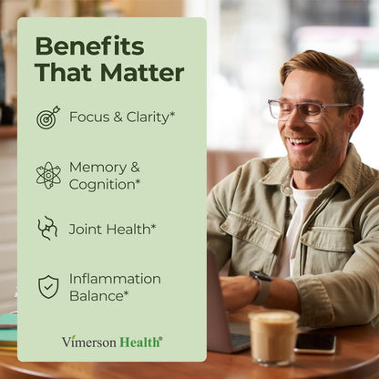 Ginkgo Biloba Kapseln mit 120mg Ginkgo Biloba & Bio Kurkuma für Gelenkunterstützung, Fokus und Gehirngesundheit – Ginko Biloba Supplement mit Schwarzem Pfeffer (Bioperin) für maximale Absorption – 60 Kapseln