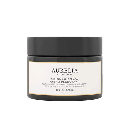 Aurelia Citrus Botanical Cream Deodorant 50 g – Natürlicher Deodorant für Damen und Herren