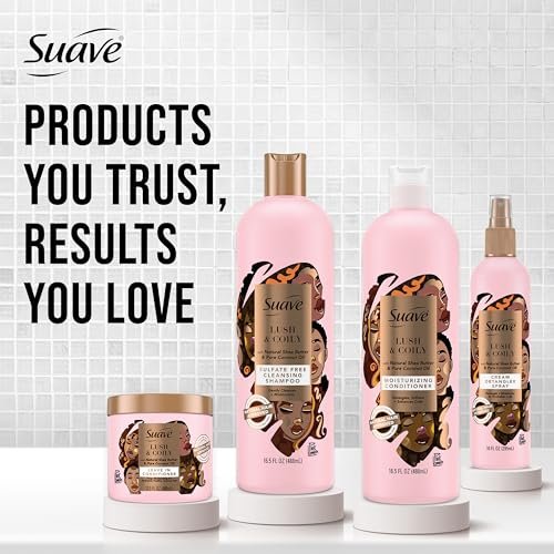 Suave Professionals Shea Butter & Kokosnuss Feuchtigkeitsspendender Curl Conditioner 16,5 fl oz