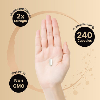 Hochdosiertes Zinkpicolinat 100 mg – 240 Kapseln, bioverfügbare Form für Immunsystem & Hautgesundheit, Non-GMO & Glutenfrei