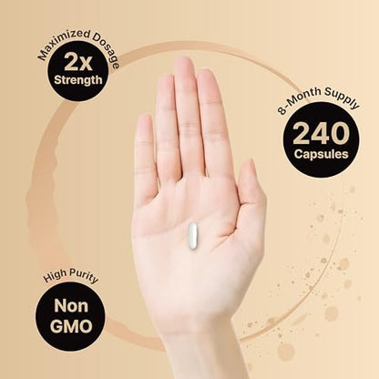 Hochdosiertes Zinkpicolinat 100 mg – 240 Kapseln, bioverfügbare Form für Immunsystem & Hautgesundheit, Non-GMO & Glutenfrei