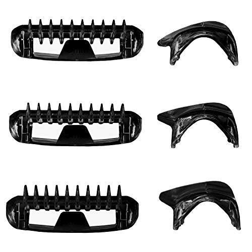 MANGROOMER 2.0 Professioneller Body Groomer, Ball Groomer & Body Trimmer mit Propivot Flexing Kopf, 3 Trimmerkämmen, Nass/Trocken & einem kostenlosen Folienaufsatz