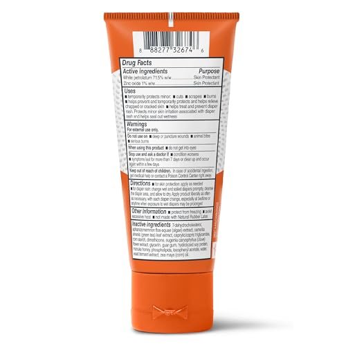 Medline Remedy Spezialisierte transparente Zinkoxid-Salbe (2,5 oz Tube), Duftneutral, Schützend, Inkontinenzpflege, Windelausschlag, Nässeschutz, Beruhigend, Hypoallergen, Erwachsene, Kinder