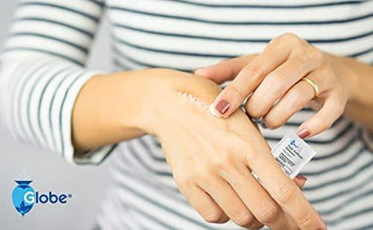 Globe 144 Pack Triple Antibiotika-Salbe 0,9g Einzelpackung, Erste-Hilfe-Set für kleine Kratzer, Wunden, Schnitte und Verbrennungen, beugt Infektionen vor, Wirkstoffe vergleichbar mit Markenführer, Reisegröße