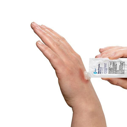 Globe Bacitracin Antibiotikum Zinksalbe 0,9g Beutel (144 Stück) – Erste Hilfe zur Vorbeugung und Heilung von Infektionen bei kleinen Schnitten, Schürfwunden und Verbrennungen