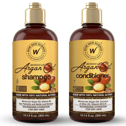 WOW Skin Science Marokkanisches Arganöl Shampoo & Conditioner Duo 33,8 fl oz