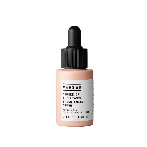 Versed Stroke of Brilliance Brightening Serum – Aufhellendes Serum mit Vitamin C und Süßholzwurzel für einen ebenmäßigen Teint – Vegan und hautstärkend (30 ml)