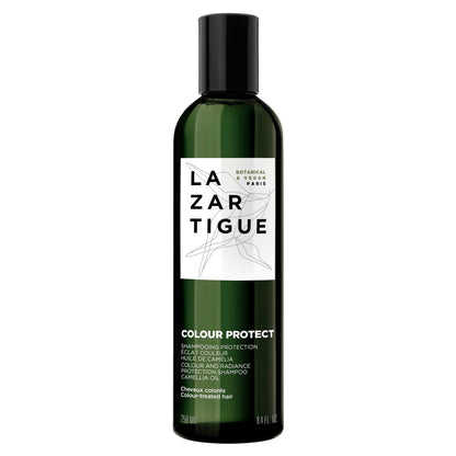 Lazartigue Color Protect Shampoo mit Kamelienöl – Farbschutz für coloriertes Haar, vegan, sulfat- & silikonfrei, 250 ml