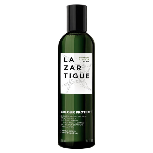 Lazartigue Color Protect Shampoo mit Kamelienöl – Farbschutz für coloriertes Haar, vegan, sulfat- & silikonfrei, 250 ml