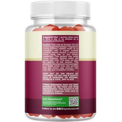 ACV Apfelessig Gummibärchen – Natürlicher Energie-Booster mit Mother zur Körperreinigung, Immununterstützung und Darmgesundheit mit Vitamin B12 und Rote Bete – 120 Stück