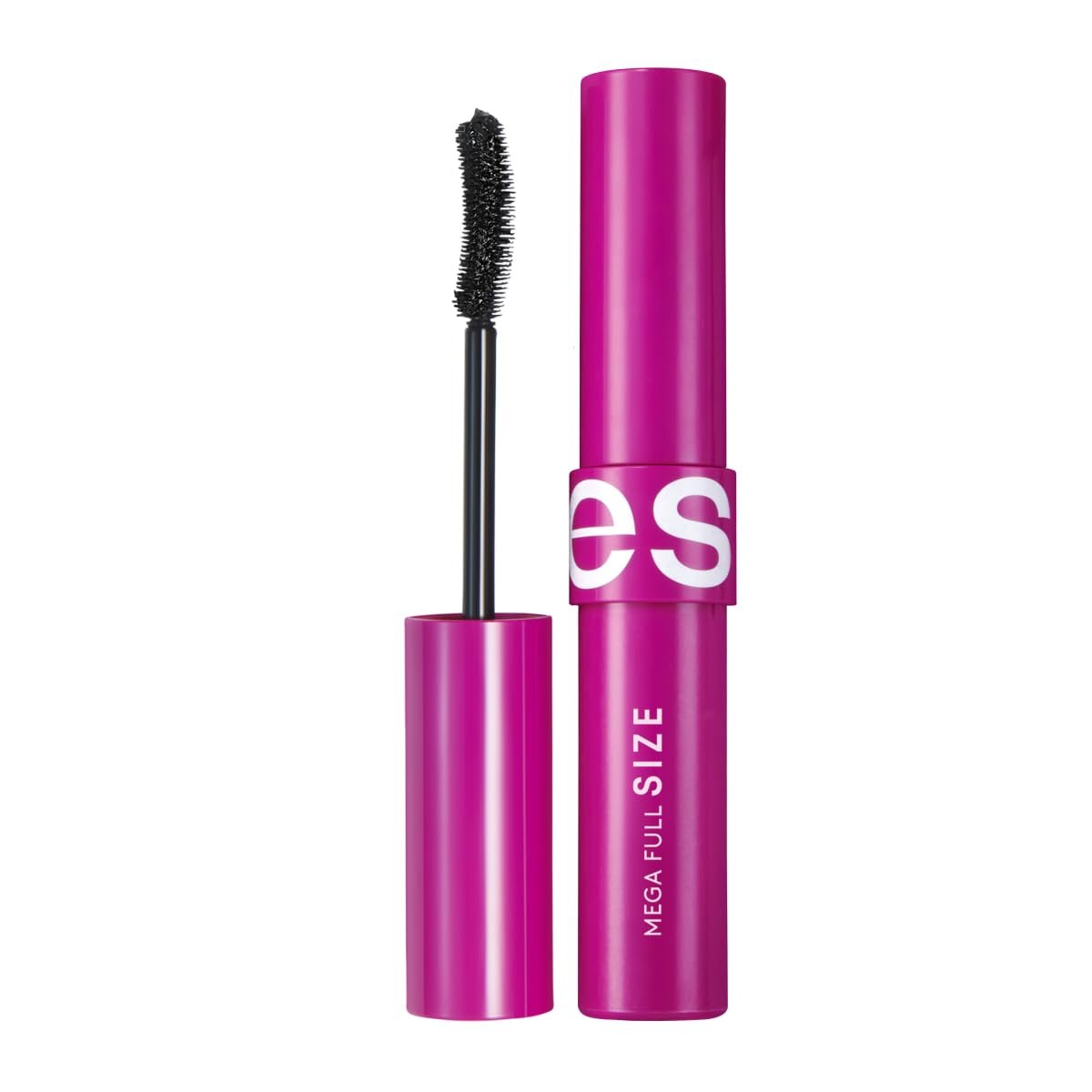 Esika Pro Mega Full-Size Waterproof Mascara für sichtbar längere und leichtere Wimpern, Farbe: Schwarz