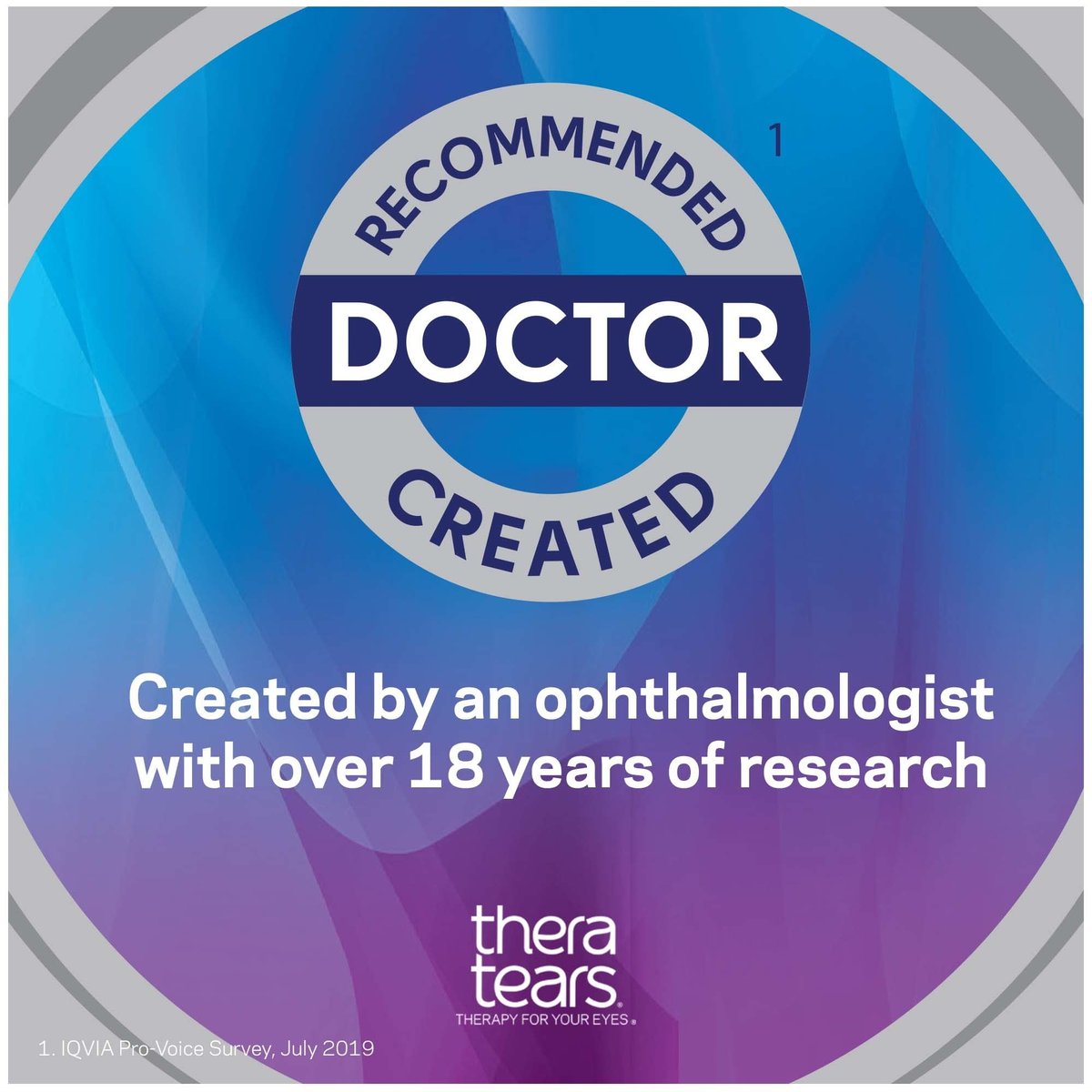 TheraTears Extra Trockene Augen Therapie Augentropfen für trockene Augen, 0,5 Fl Oz Flasche, 2er-Pack (1 Packung)