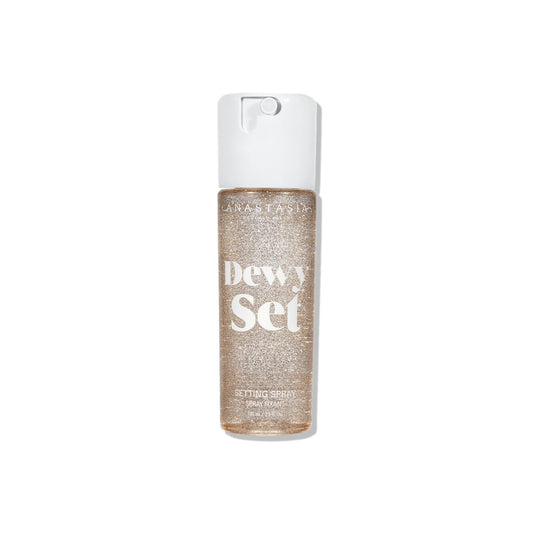Anastasia Beverly Hills Dewy Set Setting Spray 3,4 oz – Langanhaltender Make-up-Fixierspray für strahlenden Glanz
