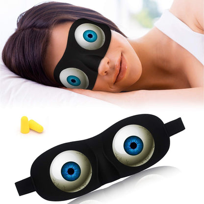 Tphon Augen Schlafmaske Lustige 3D Konturierte 100% Lichtdichte Schlafmaske für Frauen Männer Kinder – Verstellbares Band, Weiche Nachtmaske für Reisen Nickerchen Schichtarbeit Spiele