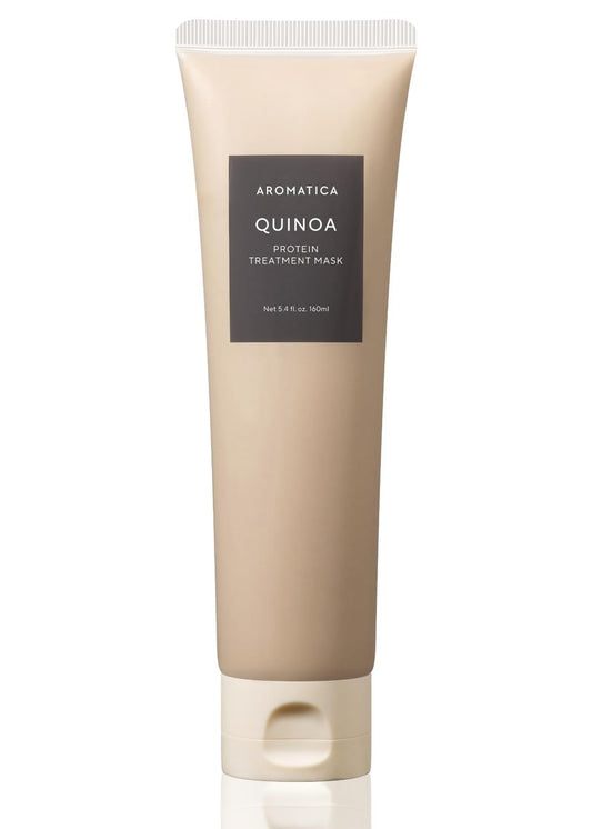 AROMATICA Quinoa Protein Haarbehandlung – Silikonfrei, Sulfatfrei, Pflegend & Feuchtigkeitsspendend (160 ml)