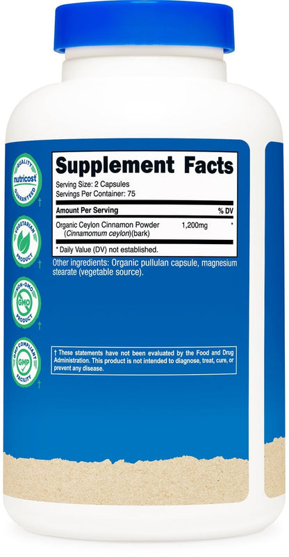 Nutricost Bio-Inulin Pulver 454g (1 Pfund) – 7g Ballaststoffe pro Portion aus Chicorée-Wurzel – USDA Bio-zertifiziert