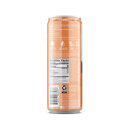 Optimum Nutrition Amino Energy Sparkling Hydration Drink, Elektrolyte, Koffein, Aminosäuren, BCAAs, Zuckerfrei, Pfirsich Bellini, 12 Fl Oz, 12er-Pack
