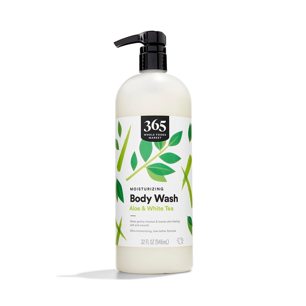 365 by Whole Foods Market Duschgel Feuchtigkeitsspendend Aloe & Weißer Tee, 946 ml