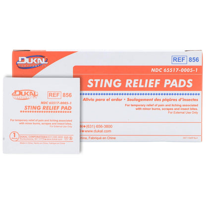 Dukal 856-BX Sterilisierende Beruhigungspads, 2-lagig, unsteril, mittel, weiß (200 Stück)