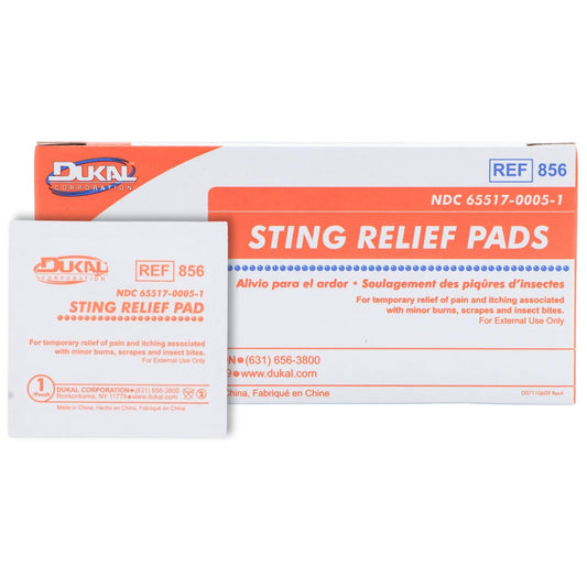 Dukal 856-BX Sterilisierende Beruhigungspads, 2-lagig, unsteril, mittel, weiß (200 Stück)