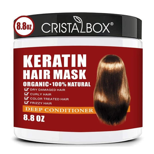 Keratin Haarmaske – Tiefenwirksame Haarkur für trockenes & geschädigtes Haar 250g
