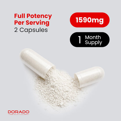 Horny Goat Weed für Männer und Frauen - Maximale Stärke 1590mg - mit Maca, Ginseng, L-Arginin, Tribulus - Premium Hornygoatweed - Icariin Epimedium - 3. Partei getestet - USA hergestellt - 60 Kapseln