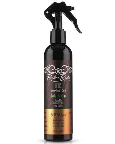 Rucker Roots Täglicher Leave-In Conditioner Spray | Erfrischt Locken | Befeuchtet das Haar