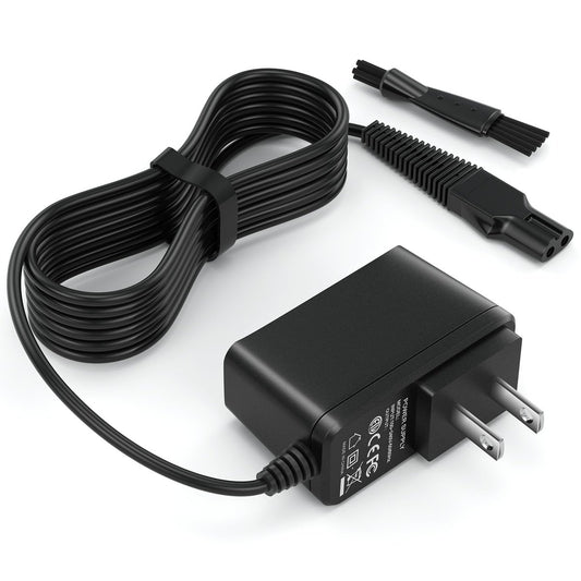 Ersatzladegerät für Braun Rasierer, 12V Netzteil kompatibel mit Braun Series 3/5/7/9/1, für Rasierer 3040S 340S 740S 7865 9290cc 9095cc und weitere Modelle