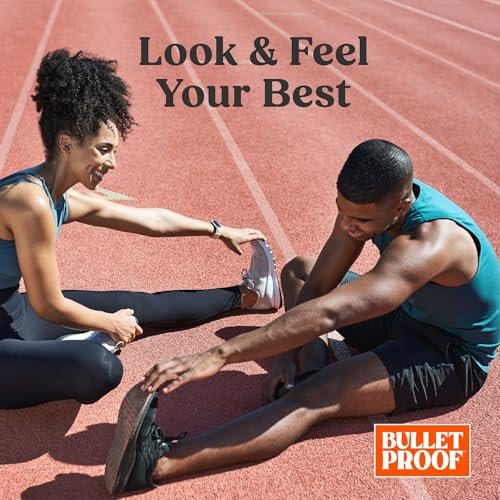 Bulletproof Unflavored Collagen Peptides Pulver – 20 g grasgefüttertes Kollagenprotein & Aminosäuren für Haut, Knochen & Gelenke, 240 g