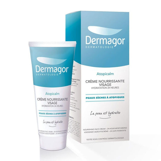 Dermagor Atopicalm Nährende Gesichtscreme 40ml – Beruhigende Pflege für empfindliche Haut